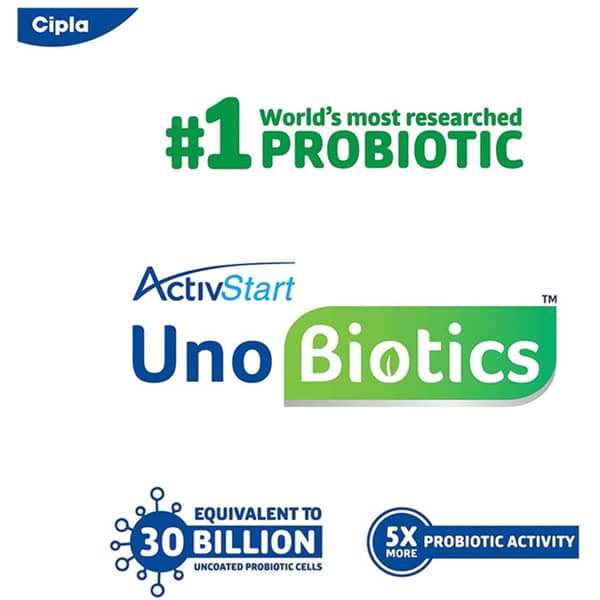 Activstart Uno Biotics Sugar Free Sachet Of 1Gm Oral Powder