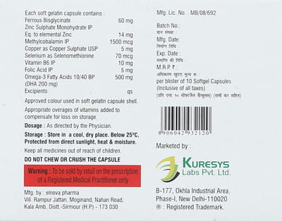 Kfero Strip Of 10 Capsules