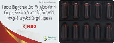 Kfero Strip Of 10 Capsules
