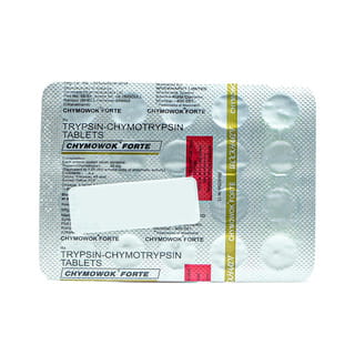 Chymowok Forte Strip Of 20 Tablets