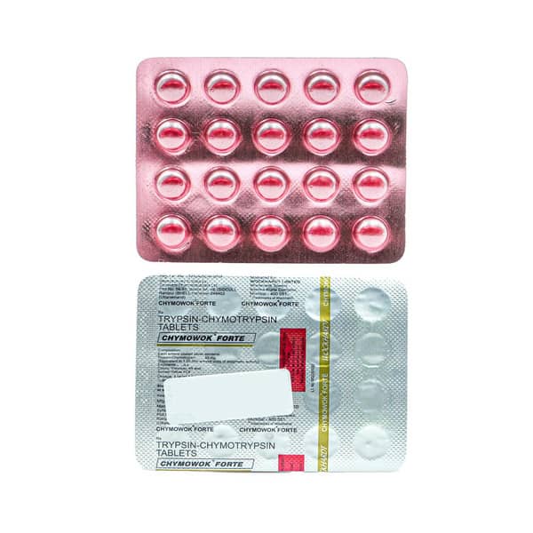Chymowok Forte Strip Of 20 Tablets