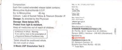 Minym Er 45mg Strip Of 10 Tablets