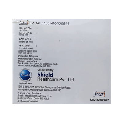 M Torr 800mg Strip Of 10 Capsules