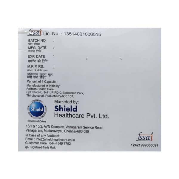 M Torr 800mg Strip Of 10 Capsules