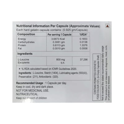 M Torr 800mg Strip Of 10 Capsules