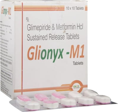 Glionyx M1tab Strip Of 10 Tablets