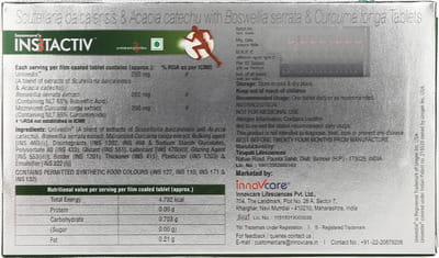 Ins3tactiv Strip Of 10 Tablets