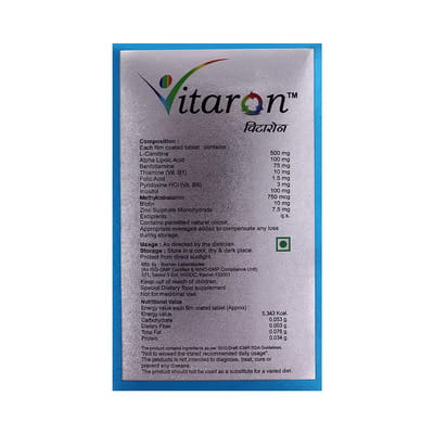 Vitaron Strip Of 10 Tablets