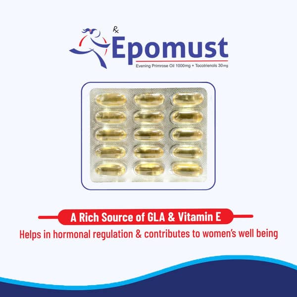 Epomust Strip Of 15 Capsules