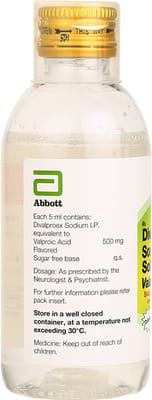 Valance 500mg Bottle Of 100ml Colourless Solution