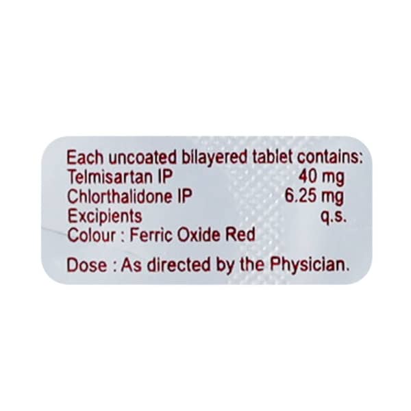 Telmiride Ch 6.25Mg Strip Of 10 Tablets