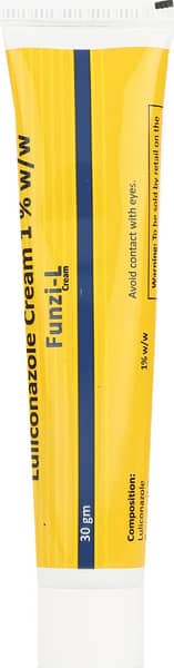 Funzi L 1% Tube Of 30gm Cream