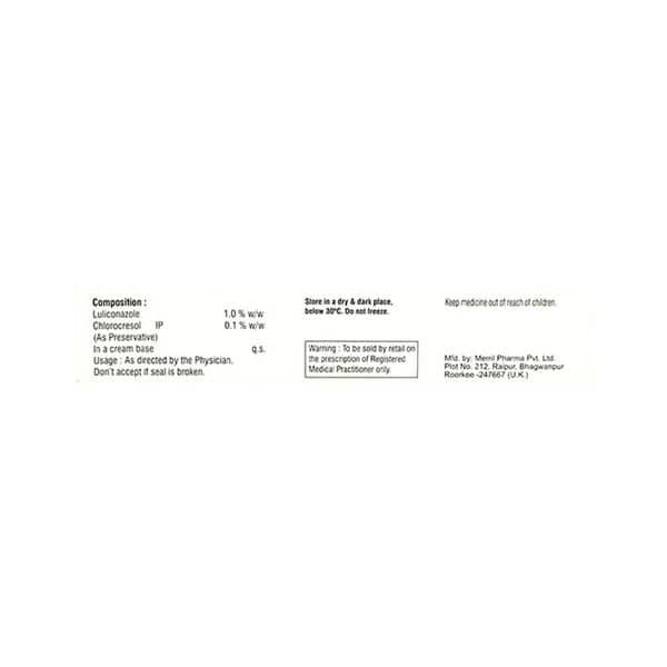 Fluty Lc 1% Tube Of 10Gm Cream