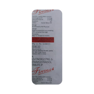 Florina G Strip Of 21 Tablets