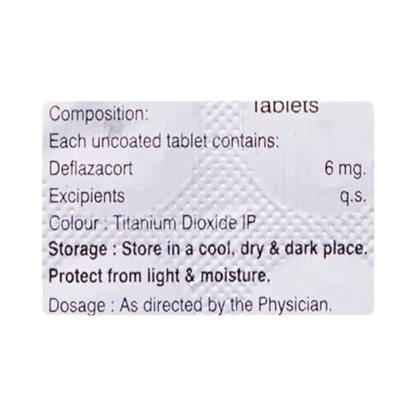 Deflosis 6Mg Strip Of 10 Tablets