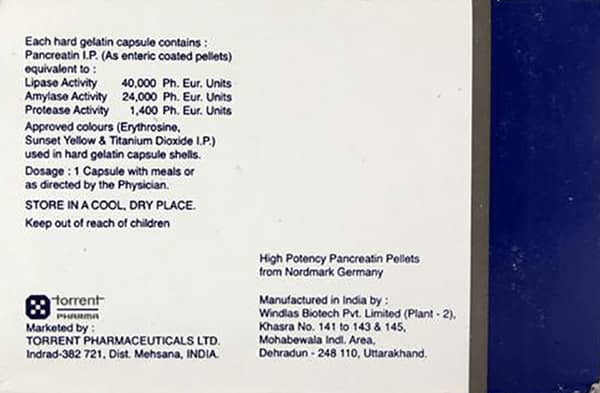 Enzar 40000 Strip Of 10 Capsules