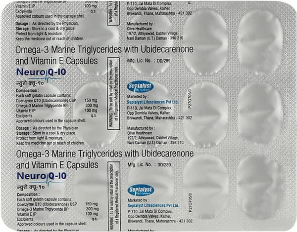 Neuro Q 10 Strip Of 15 Capsules