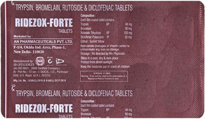 Ridezox Forte Strip Of 10 Tablets