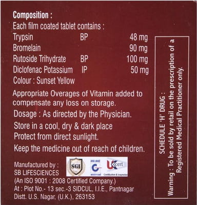 Ridezox Forte Strip Of 10 Tablets