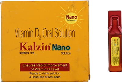 Kalzin Nano Sugar Free Bottle Of 5ml Oral Solution