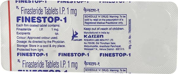 Finestop 1mg Strip Of 10 Tablets