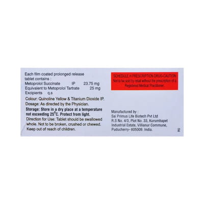 Translol Xl 25mg Strip Of 10 Tablets