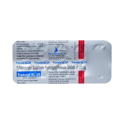 Translol Xl 25mg Strip Of 10 Tablets