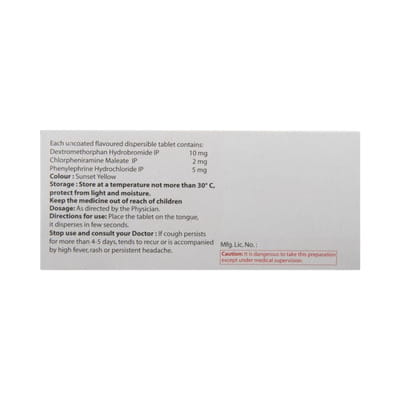 Toff Dc Strip Of 10 Tablets