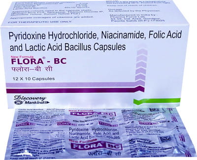Flora Bc Nf Strip Of 10 Capsules
