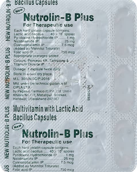 New Nutrolin B Plus Capsule