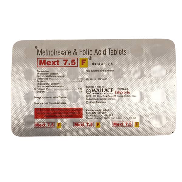 Mext F 7.5/1mg Strip Of 28 Tablets