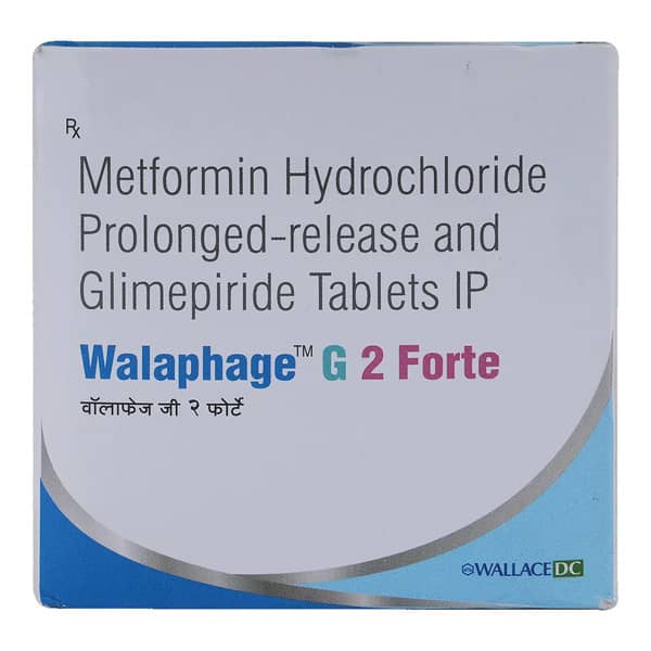Walaphage G 2Mg Forte Strip Of 15 Tablets