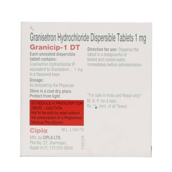 Granicip 1Mg Strip Of 4 Tablets
