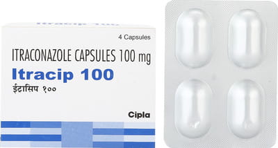 Itracip 100mg Strip Of 4 Capsules