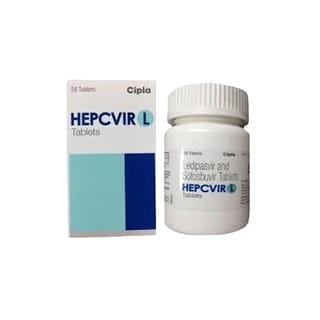 Hepcvir L 90/400Mg Bottle Of 28 Tablets