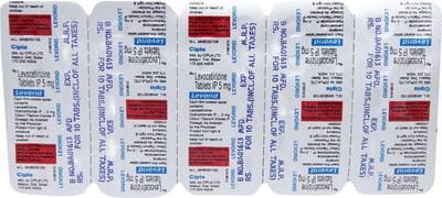 Levorid 5mg Strip Of 10 Tablets