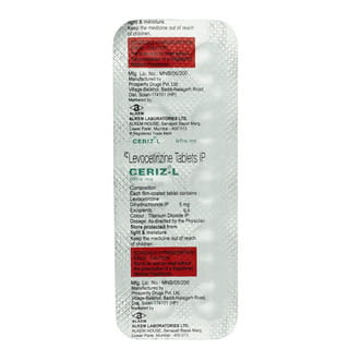 Ceriz L Mont Strip Of 10 Tablets