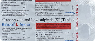 Rekool L 75/20 Mg Strip Of 10 Tablets