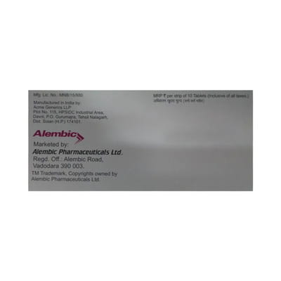 Clostop Srx 500/250 Mg Strip Of 10 Tablets