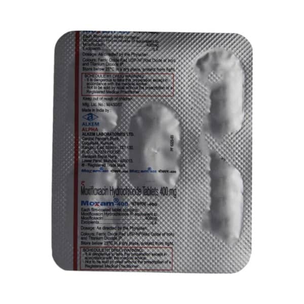 Moxam 400 Mg Strip Of 5 Tablets