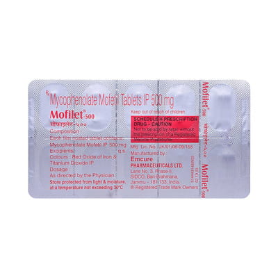 Mofilet 500 Mg Tablet 30