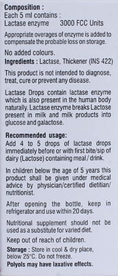 Mactase Bottle Of 15ml Oral Drops