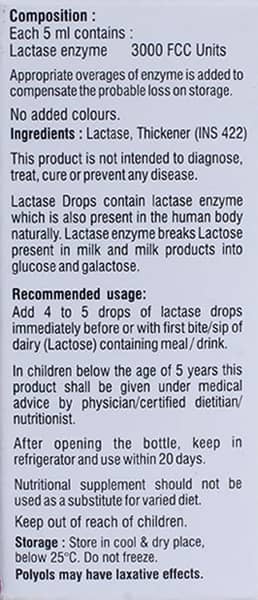 Mactase Bottle Of 15ml Oral Drops