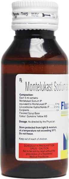 Flucold Clear 4/2.5 Mg Syrup 60 Ml