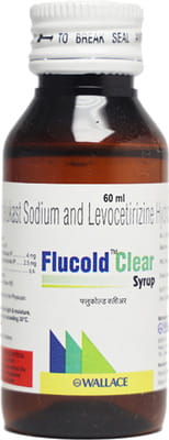 Flucold Clear 4/2.5 Mg Syrup 60 Ml