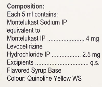 Flucold Clear 4/2.5 Mg Syrup 60 Ml