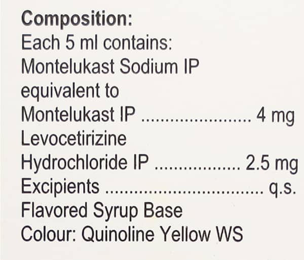 Flucold Clear 4/2.5 Mg Syrup 60 Ml
