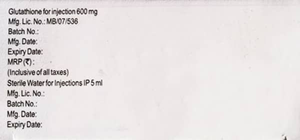 Havglo 600mg Dry Vial Of 1 Powder For Injection