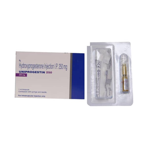 Uniprogestin 250Mg Ampoule Of 1Ml Injection