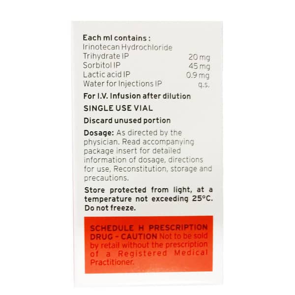 Irinotel 100Mg Vial Of 5Ml Injection